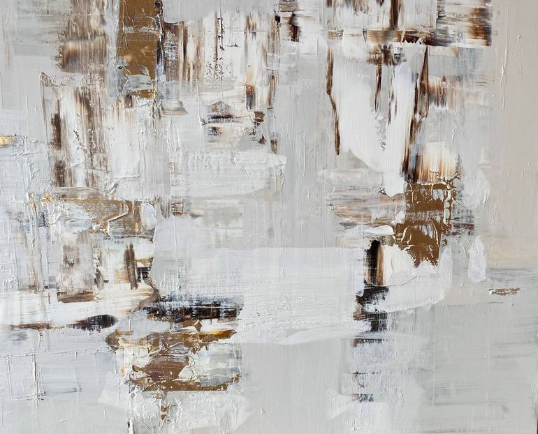 Original Abstract Expressionism Abstract Painting by Iryna Kitaieva