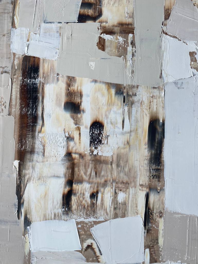 Original Abstract Expressionism Abstract Painting by Iryna Kitaieva