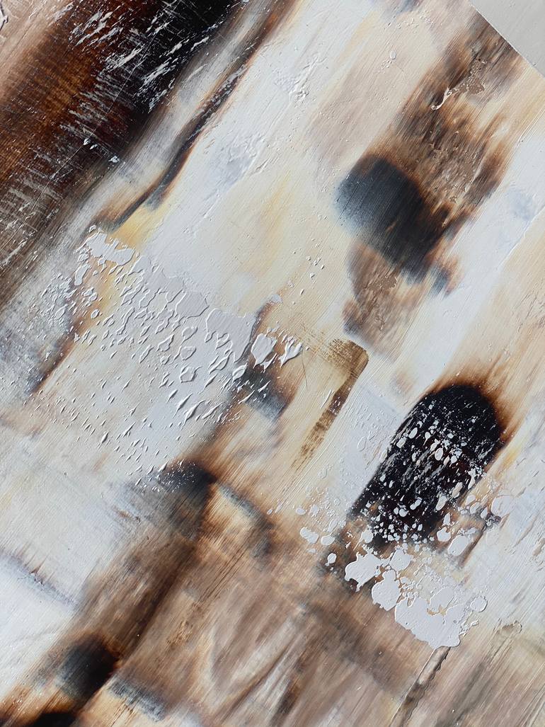 Original Abstract Expressionism Abstract Painting by Iryna Kitaieva