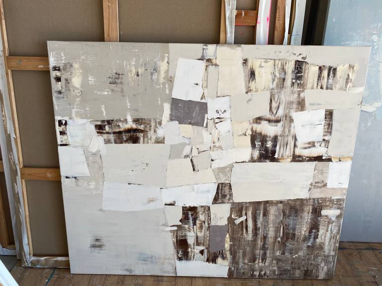 Original Abstract Expressionism Abstract Painting by Iryna Kitaieva