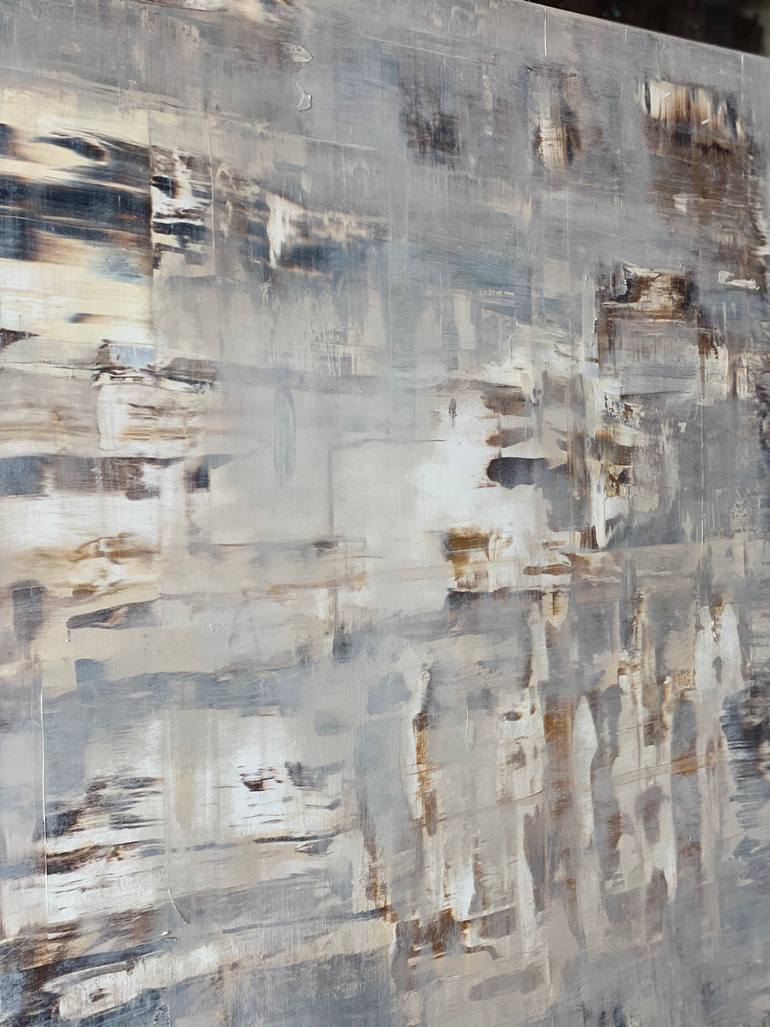Original Abstract Expressionism Abstract Painting by Iryna Kitaieva