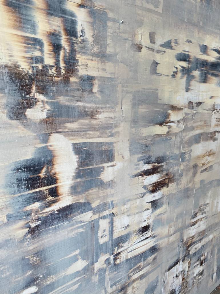Original Abstract Expressionism Abstract Painting by Iryna Kitaieva