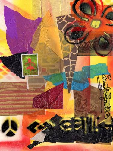Print of Abstract Culture Collage by Everett Spruill