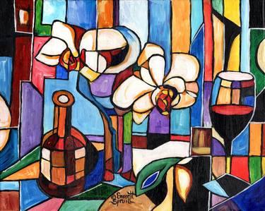 Still Life with Orchids and Wine - C thumb