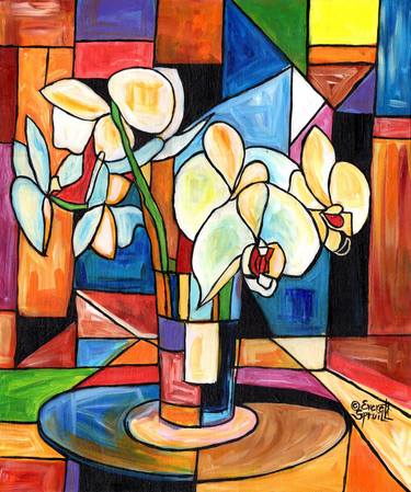 Print of Abstract Still Life Paintings by Everett Spruill