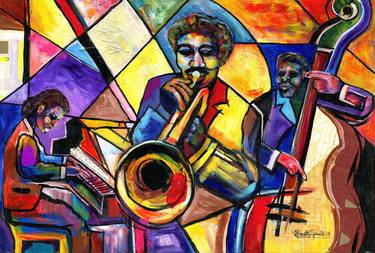 Print of Music Paintings by Everett Spruill