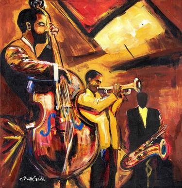 Original Music Paintings by Everett Spruill