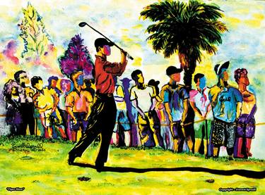 Print of Sports Paintings by Everett Spruill