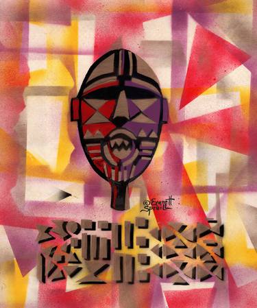 Bwa Mask of Burkina Faso - Limited Edition of 1 thumb