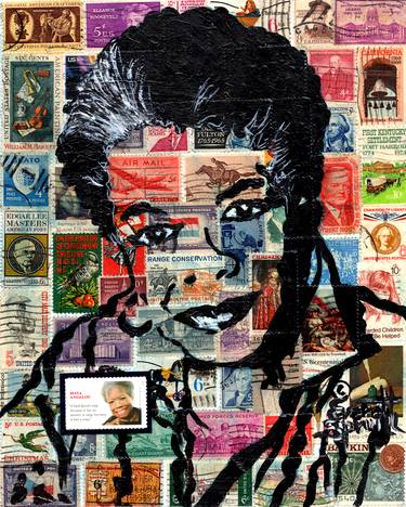 Print of Popular culture Collage by Everett Spruill