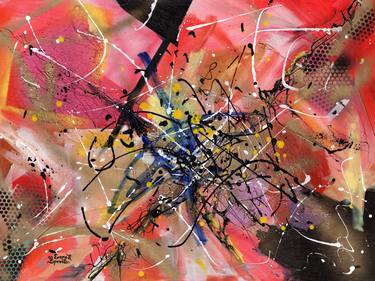 Original Abstract Paintings by Everett Spruill
