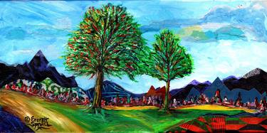 Print of Fine Art Landscape Paintings by Everett Spruill