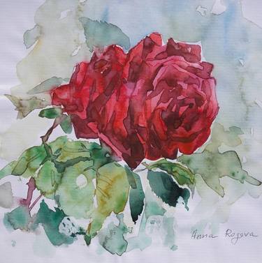 Print of Floral Paintings by Anna Ro