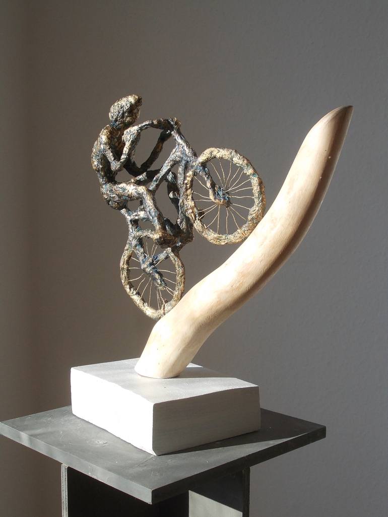 Print of Abstract Bicycle Sculpture by Anna Ro