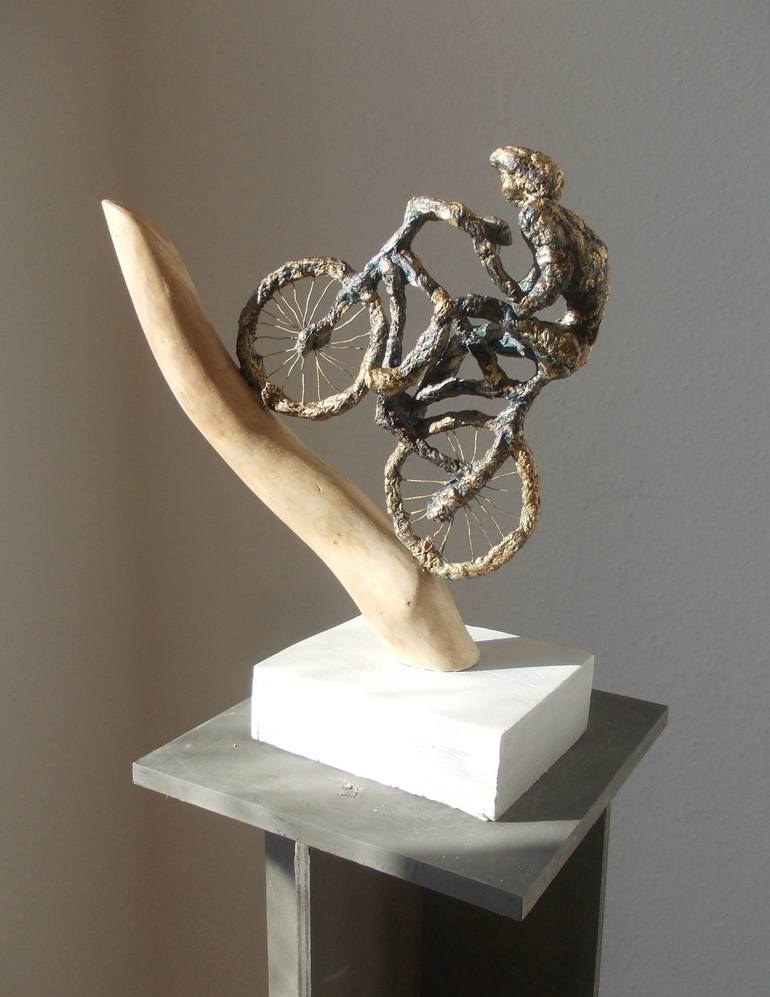 Original Bicycle Sculpture by Anna Ro