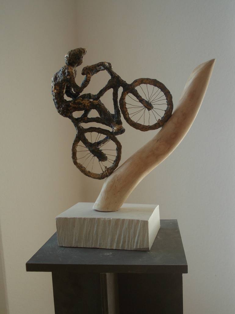 Original Bicycle Sculpture by Anna Ro