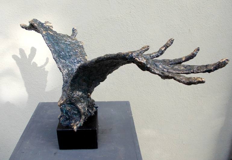 Original Figurative Animal Sculpture by Anna Ro