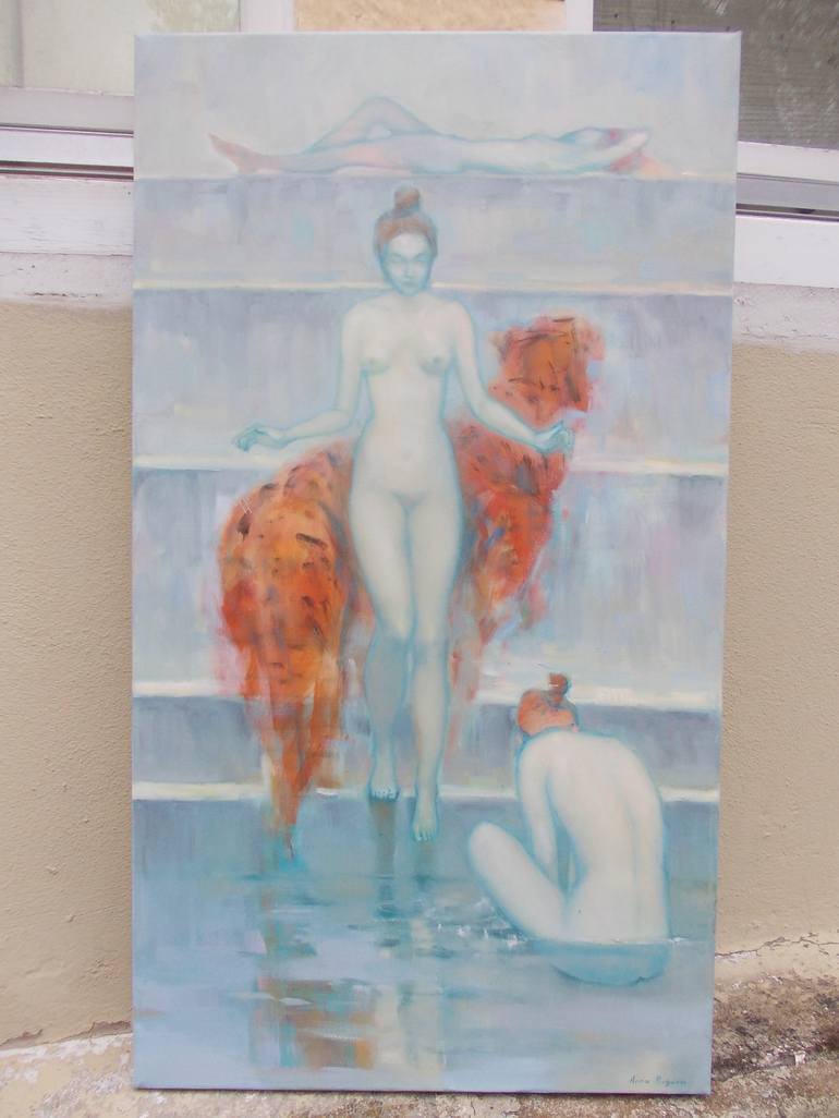 Original Nude Painting by Anna Ro