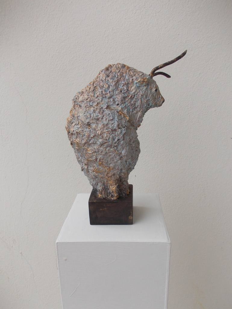 Original Abstract Animal Sculpture by Anna Ro