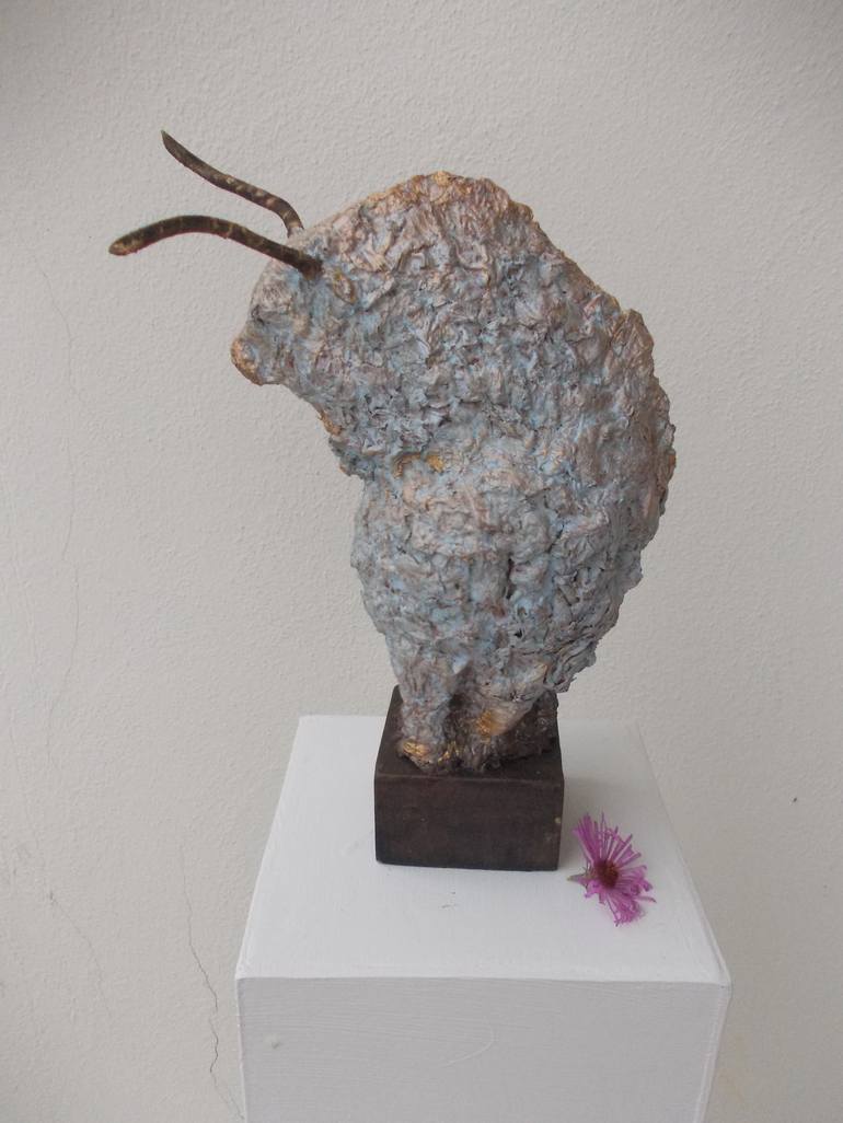 Original Abstract Animal Sculpture by Anna Ro