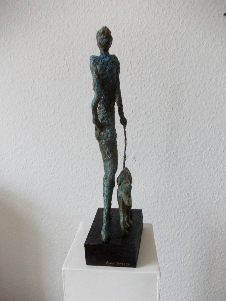 Original Abstract Women Sculpture by Anna Ro