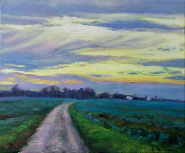 Original Realism Landscape Paintings by Anna Ro