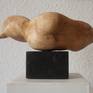 My sculpture is made of birch wood. I used the nature of wood as a a woman's body because the birch in the old mythology of the nature of Venus is a tree.
W 24 x H 16 x D 9 cm (with base). Base : B 9 x H 6 x D 5,5 cm