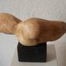 My sculpture is made of birch wood. I used the nature of wood as a a woman's body because the birch in the old mythology of the nature of Venus is a tree.
W 24 x H 16 x D 9 cm (with base). Base : B 9 x H 6 x D 5,5 cm