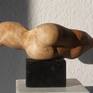 My sculpture is made of birch wood. I used the nature of wood as a a woman's body because the birch in the old mythology of the nature of Venus is a tree.
W 24 x H 16 x D 9 cm (with base). Base : B 9 x H 6 x D 5,5 cm