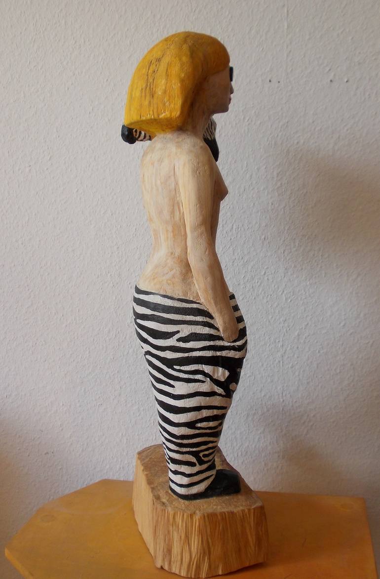 Original Figurative People Sculpture by Anna Ro