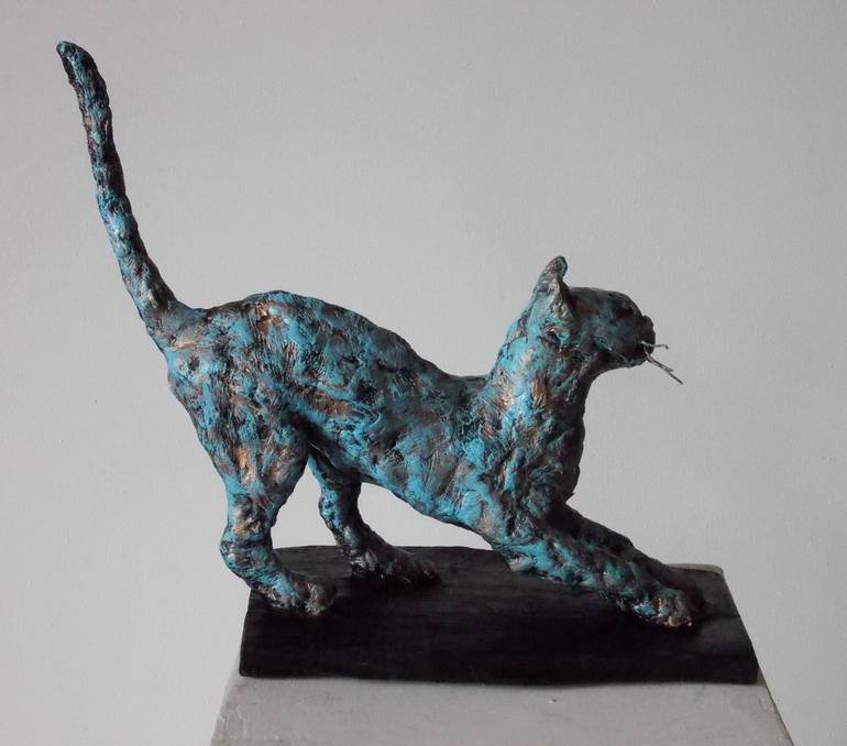 Original Figurative Animal Sculpture by Anna Ro