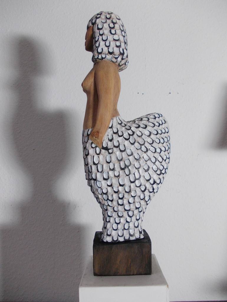 Original Abstract Women Sculpture by Anna Ro