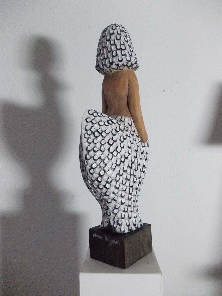 Original Abstract Women Sculpture by Anna Ro