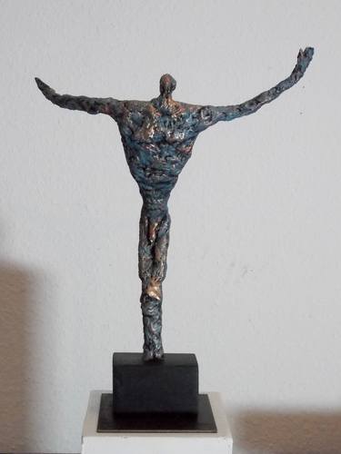 Original Abstract Nude Sculpture by Anna Ro