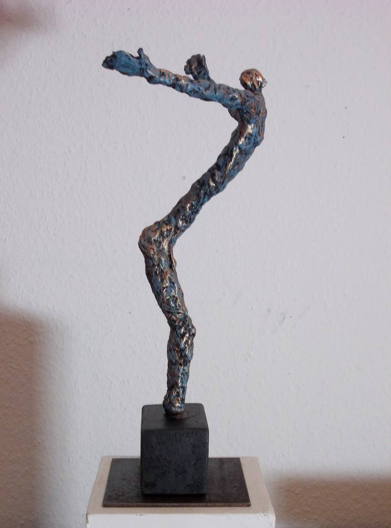 Original Abstract Nude Sculpture by Anna Ro