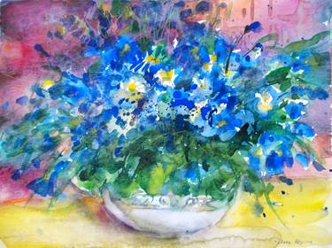 Print of Impressionism Still Life Paintings by Anna Ro