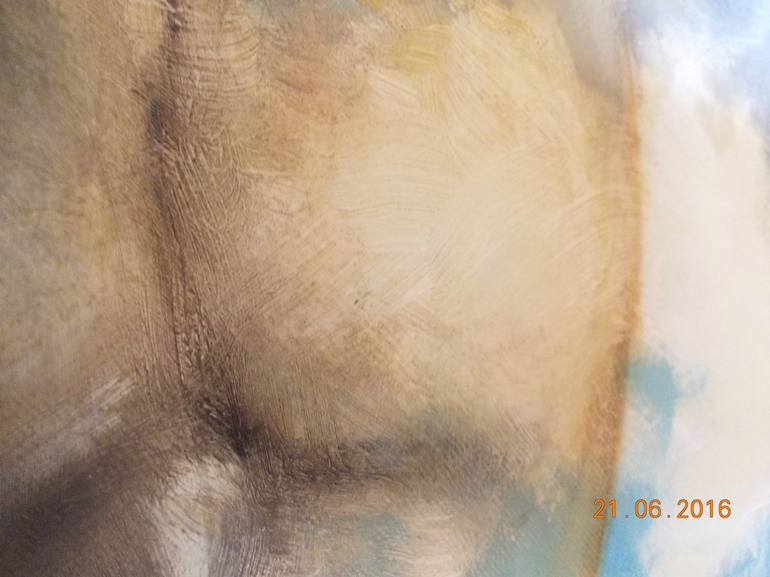 Original Figurative Nude Painting by Anna Ro