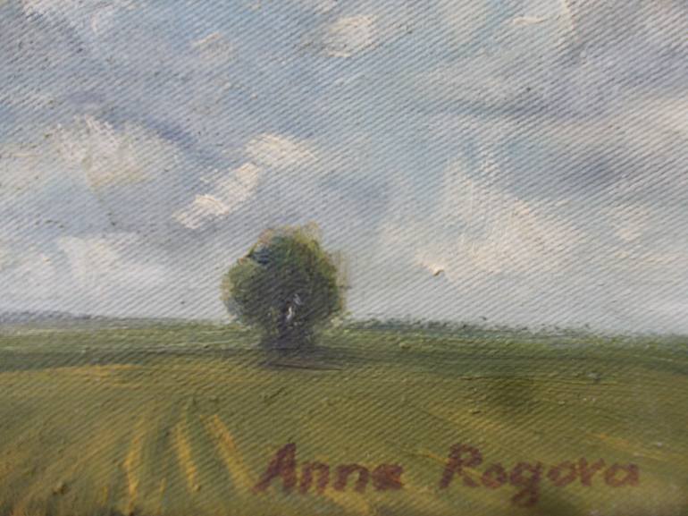 Original Figurative Landscape Painting by Anna Ro