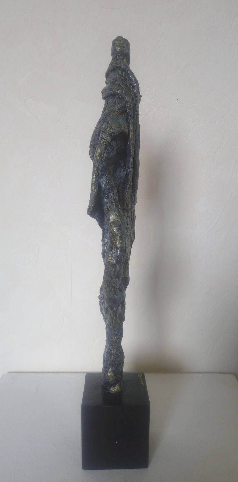Original Abstract People Sculpture by Anna Ro