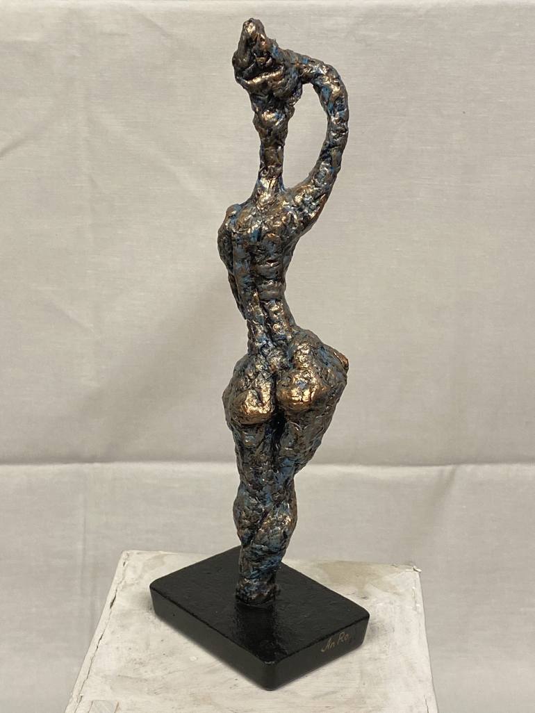 Original Art Deco Nude Sculpture by Anna Ro