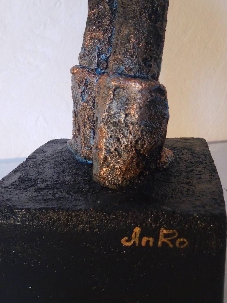 Original Art Deco Women Sculpture by Anna Ro