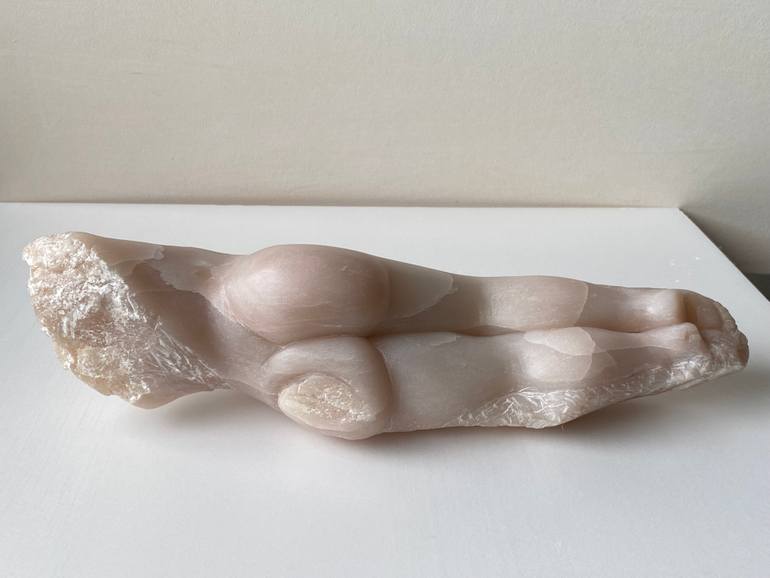 Original Art Deco Nude Sculpture by Anna Ro