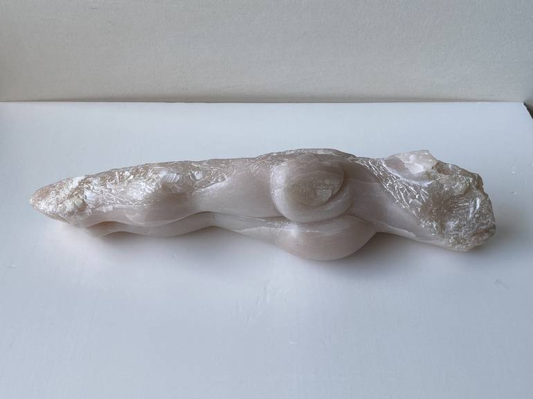Original Figurative Nude Sculpture by Anna Ro