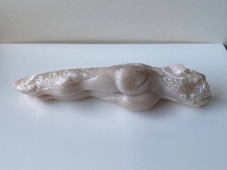 Original Art Deco Nude Sculpture by Anna Ro