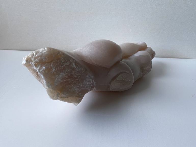 Original Figurative Nude Sculpture by Anna Ro