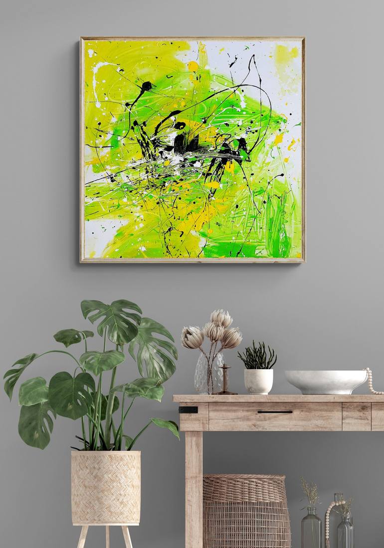 Original Abstract Painting by Vera Komnig