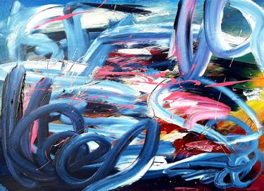 Original Abstract Paintings by Vera Komnig