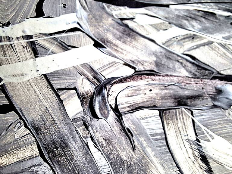 Original Abstract Expressionism Abstract Painting by Vera Komnig