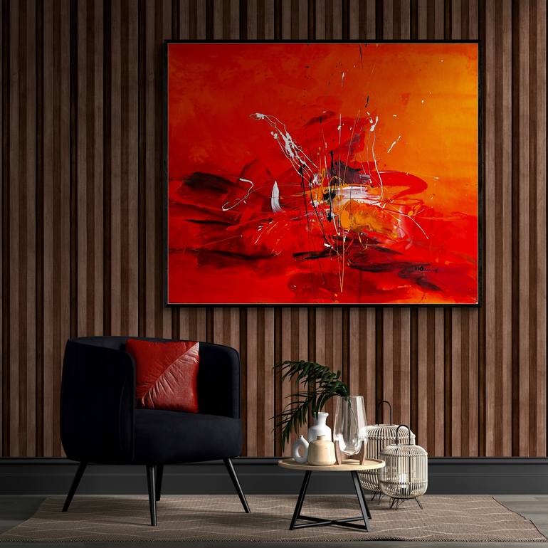 Original Abstract Painting by Vera Komnig