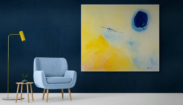 Original Abstract Painting by Vera Komnig